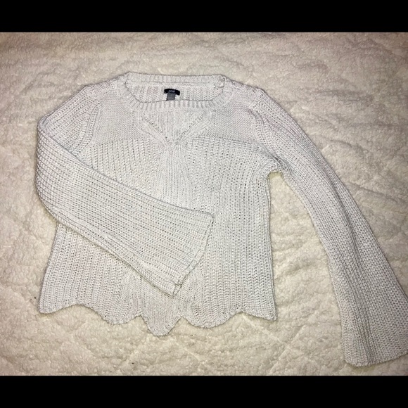 Aerie white crop sweater - Picture 1 of 3